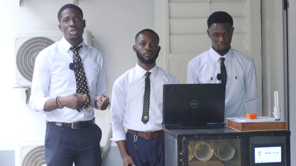 KNUST students design remote-controlled extension board