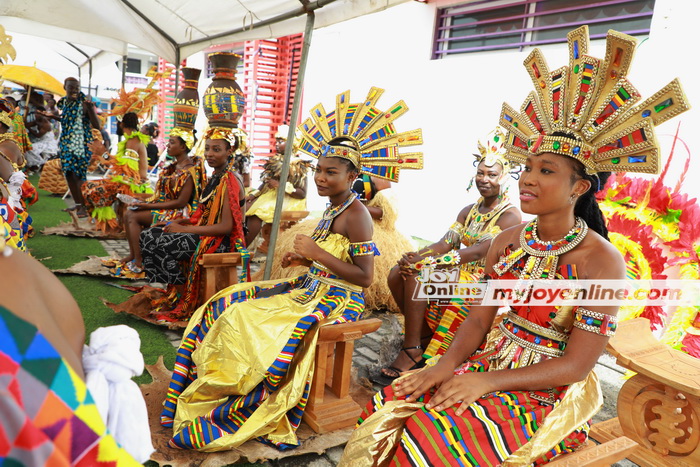 The Multimedia Group's Adom brand ends Ghana month with colourful cultural display