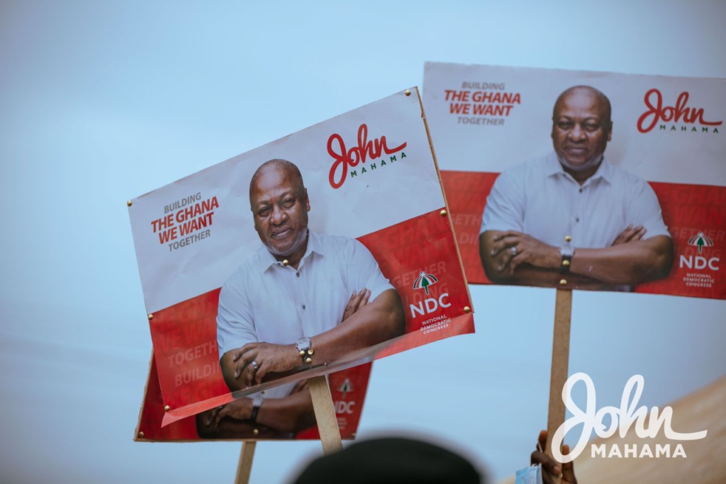 Mahama begins second day of Bono Region campaign tour