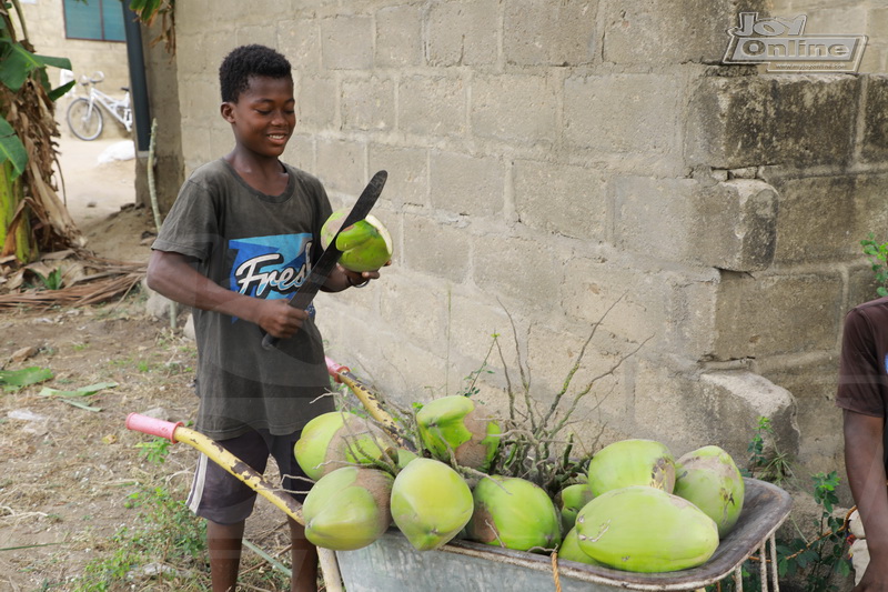 The 13-year-old student who survives on coconut