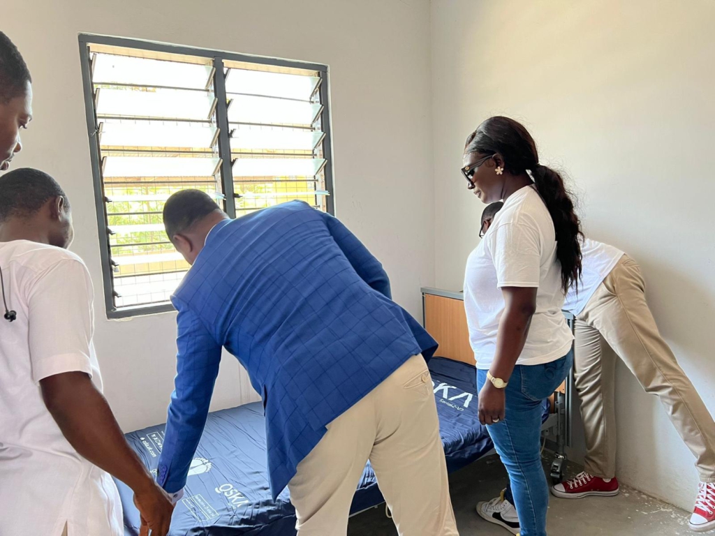 GUBA Foundation donates hospital beds to mark Lady Dentaa’s 40th birthday GUBA Foundation donates hospital beds to mark Lady Dentaa’s 40th birthday
