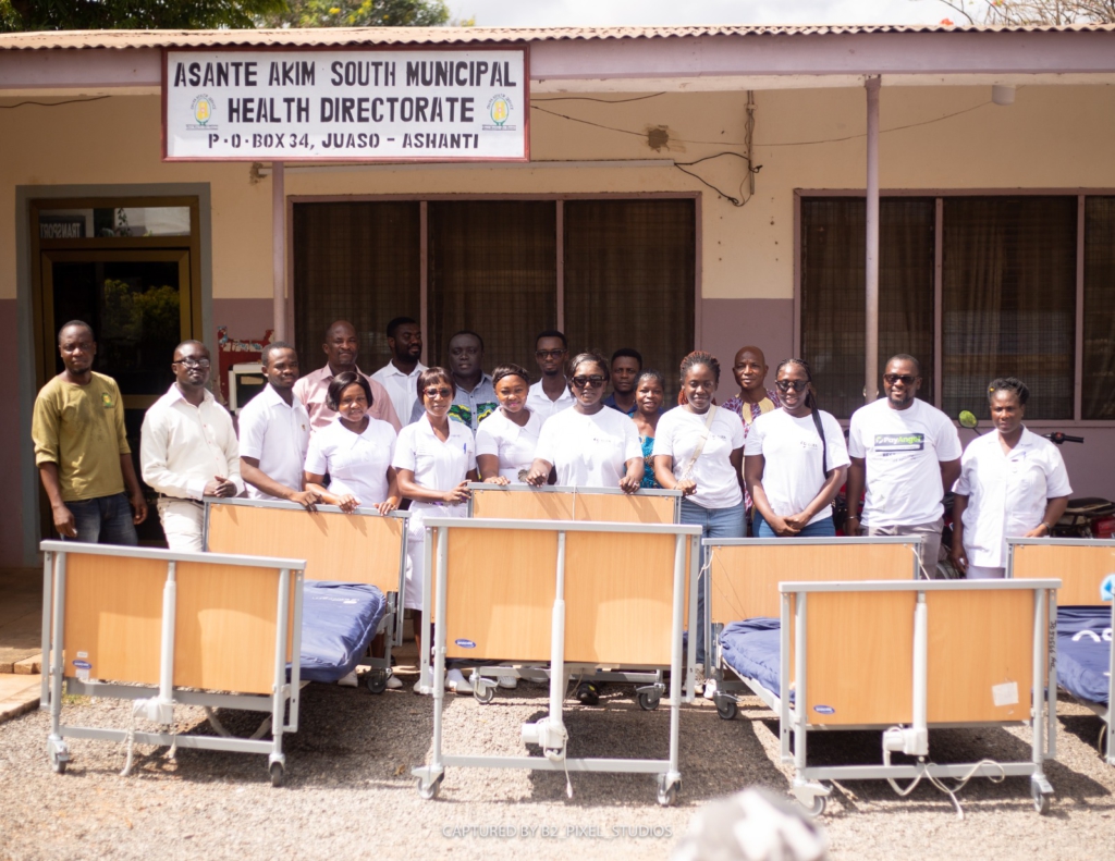 GUBA Foundation donates hospital beds to mark Lady Dentaa’s 40th birthday GUBA Foundation donates hospital beds to mark Lady Dentaa’s 40th birthday