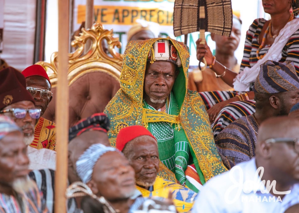 Mahama wasn’t hooted at enskinment of new Yagbonwura; ignore Koku Anyidoho’s fake video - NDC Mahama wasn’t hooted at enskinment of new Yagbonwura; ignore Koku Anyidoho’s fake video - NDC