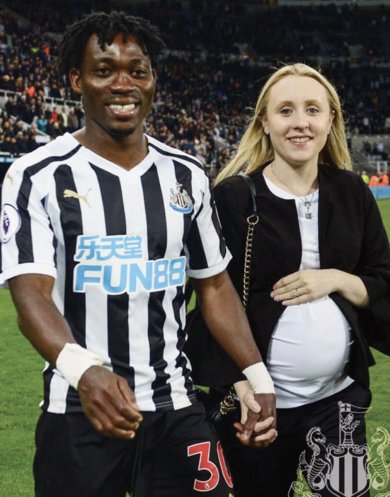 You didn’t go alone, part of me went with you – Widow of Christian Atsu