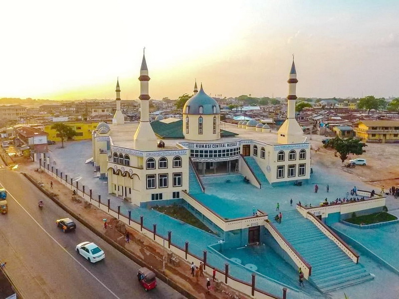 The reconstructed Kumasi Central Mosque
