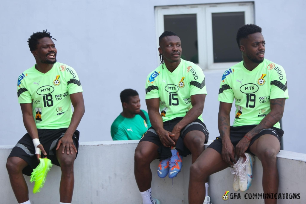 GALARY: Best pictures from Black Stars training at Accra Sports Stadium on Monday