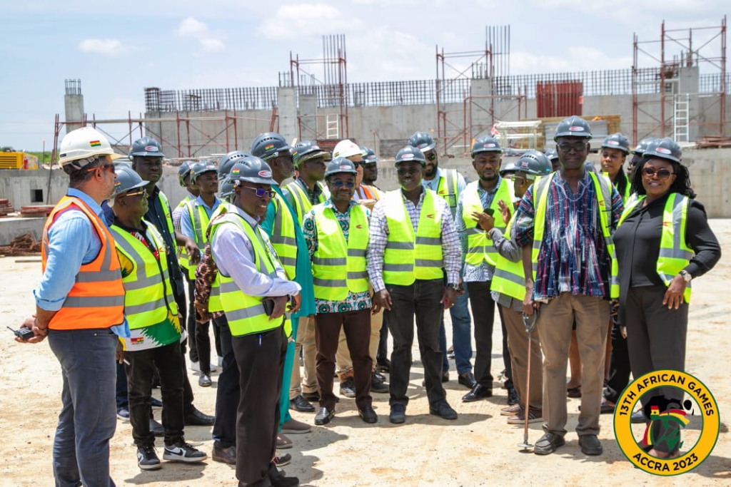 Accra 2023: Parliamentary Sports Select Committee tours facilities for African Games [Photos]