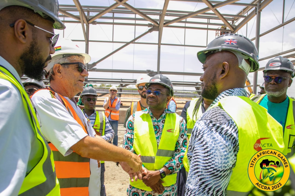 Accra 2023: Parliamentary Sports Select Committee tours facilities for African Games [Photos]