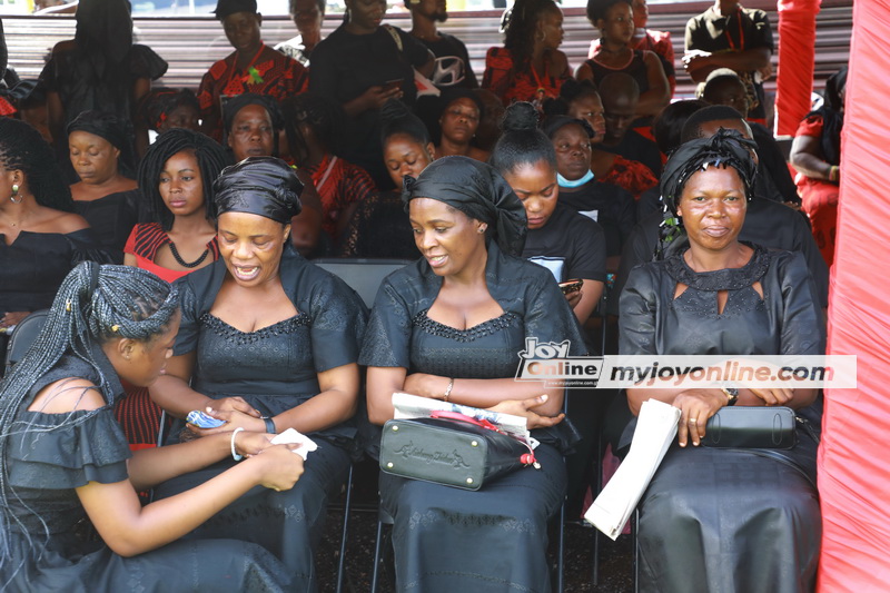 Photos and videos: Burial service of Christian Atsu