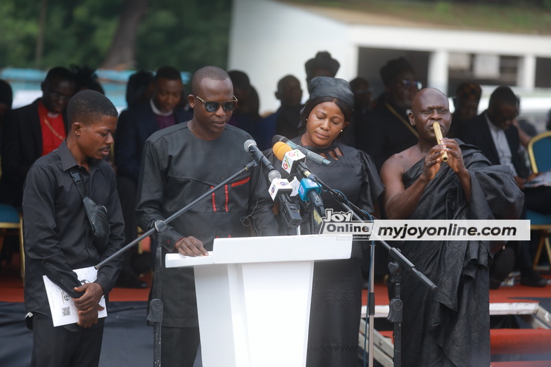 Photos and videos: Burial service of Christian Atsu