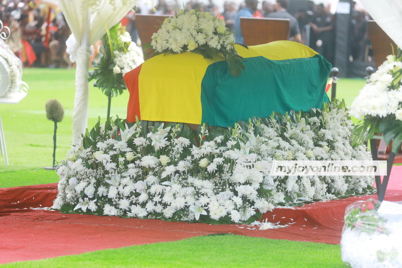 Photos and videos: Burial service of Christian Atsu