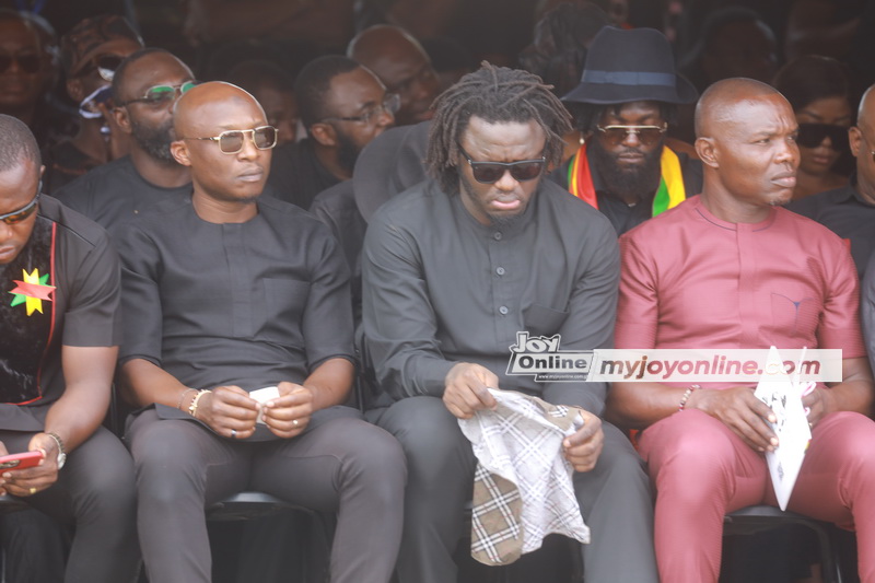 Photos and videos: Burial service of Christian Atsu