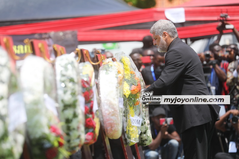 Photos and videos: Burial service of Christian Atsu