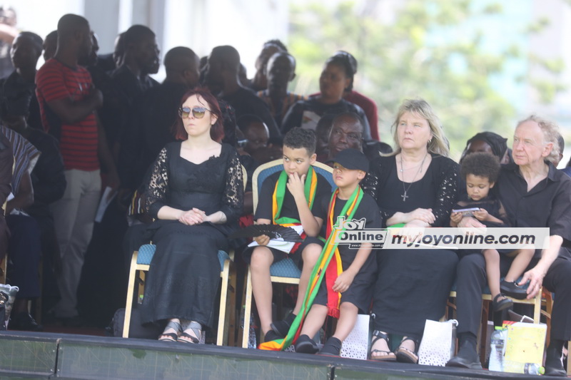 Photos and videos: Burial service of Christian Atsu