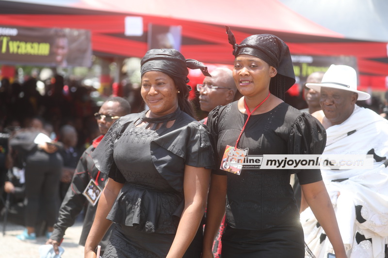 Photos and videos: Burial service of Christian Atsu