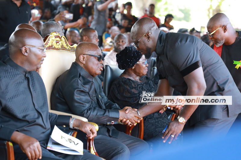 Photos and videos: Burial service of Christian Atsu