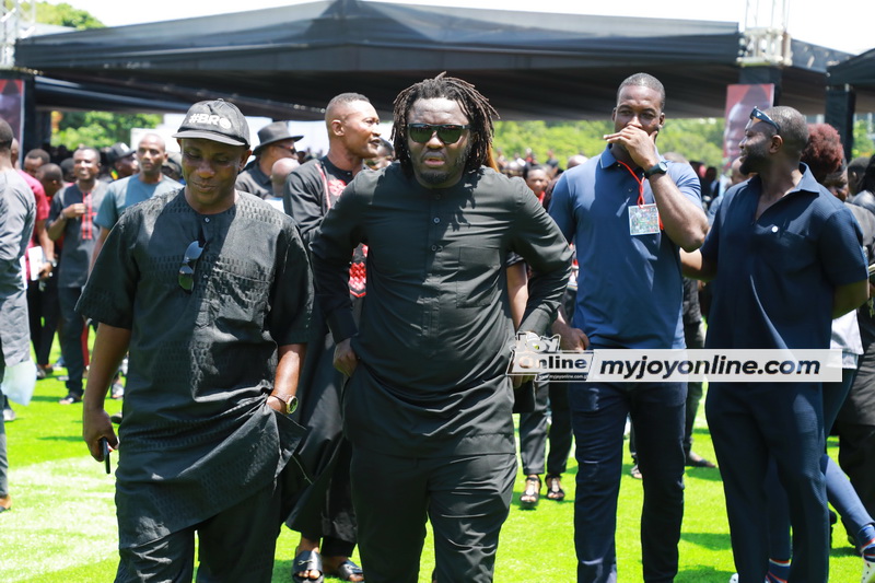 Photos and videos: Burial service of Christian Atsu