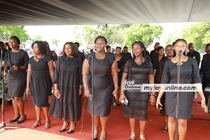 Photos and videos: Burial service of Christian Atsu