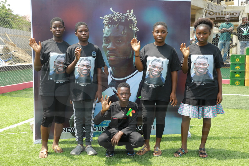 Photos: Late Christian Atsu’s one-week celebration held