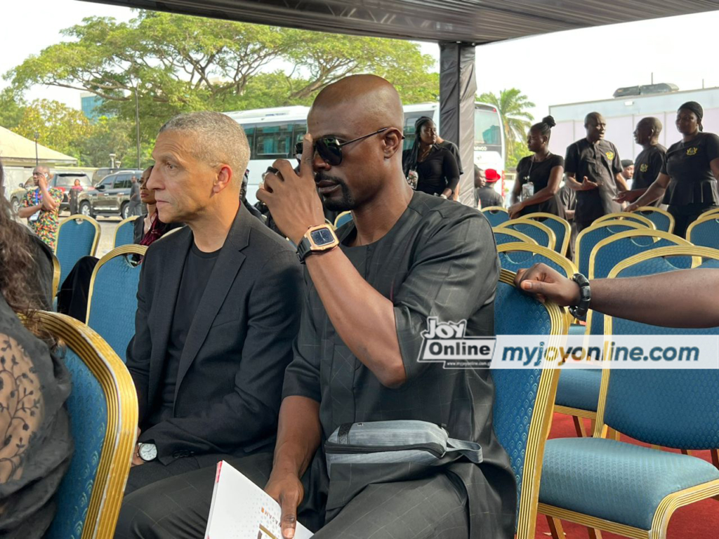 Photos and videos: Burial service of Christian Atsu