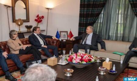 European Commissioner meets Morocco’s Interior, Economic and Finance Ministers delegate European Commissioner meets Morocco’s Interior, Economic and Finance Ministers delegate