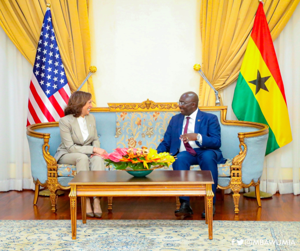 Photos of Kamala Harris visit to Ghana