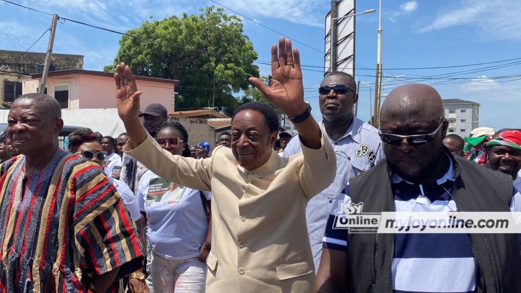 NDC flagbearership race: Kwabena Duffour submits nomination forms