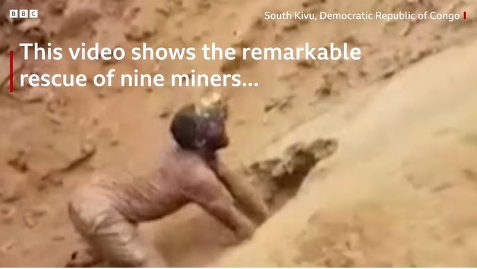 Man uses bare hands to rescue trapped gold miners