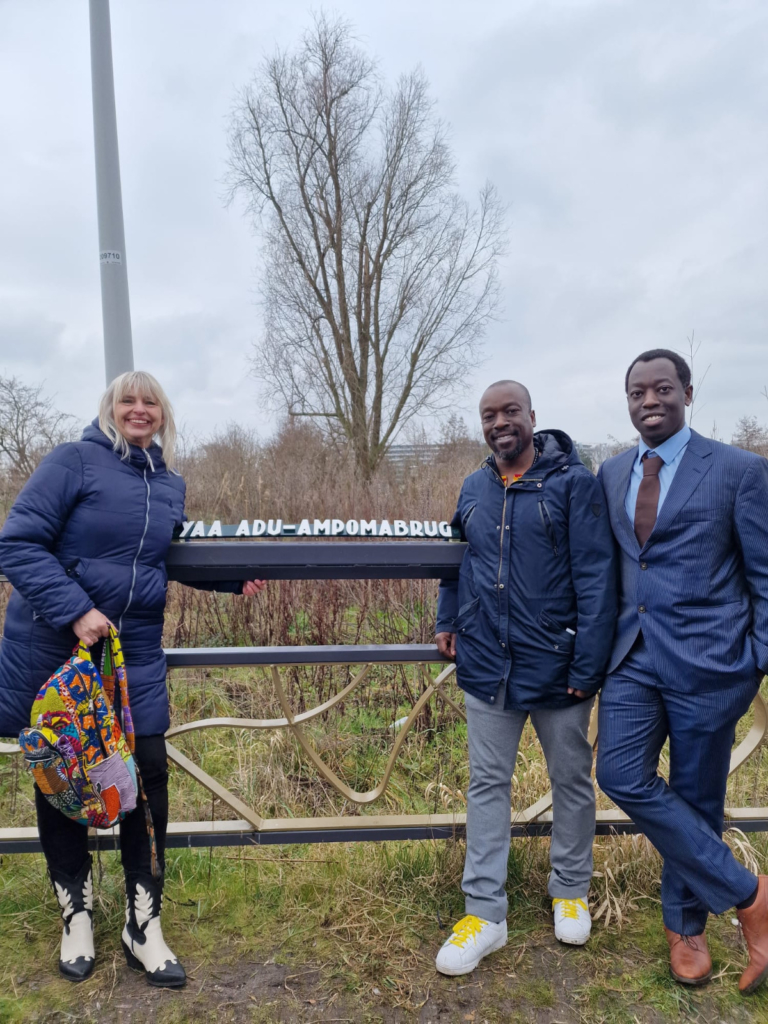 City Council of Amsterdam posthumously names bridge after Ghanaian Nana Yaa Adu-Ampoma