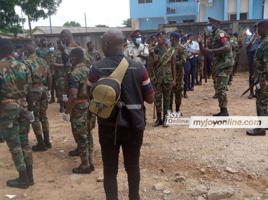 Photos: Slain soldier in Ashaiman laid to rest