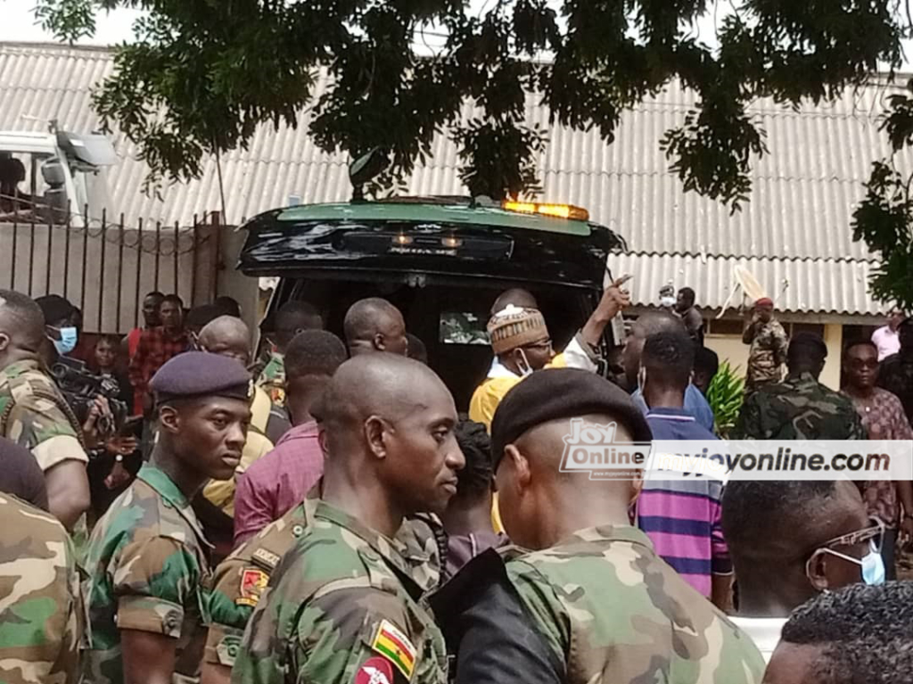 Photos: Slain soldier in Ashaiman laid to rest