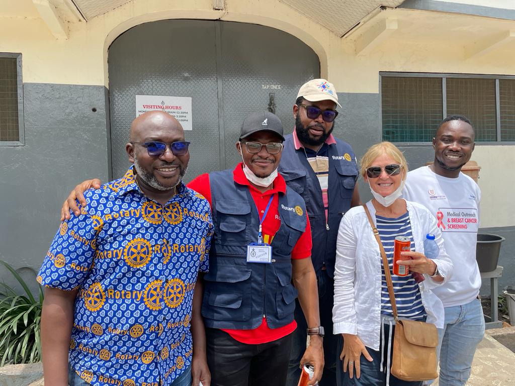 Tarkwa Rotary Club conducts medical screening for inmates of Tarkwa prisons