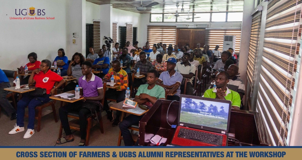 UGBS alumni celebrate Chocolate Day with farmers