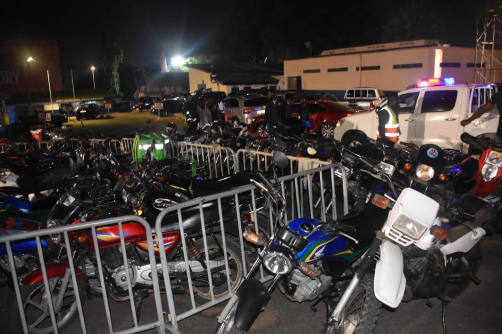 Over 250 motorbike riders arrested for jumping red light