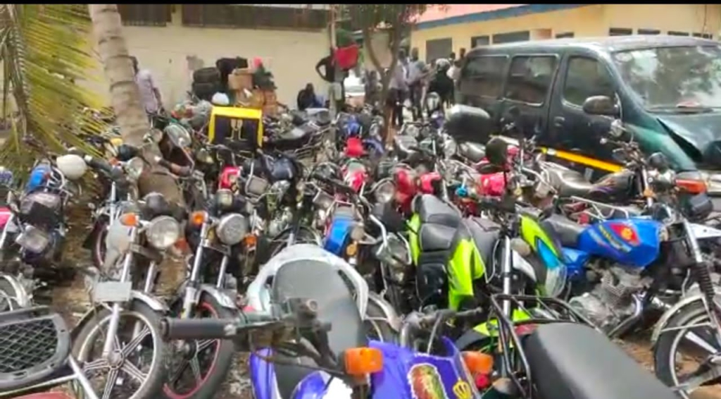 Over 250 motorbike riders arrested for jumping red light