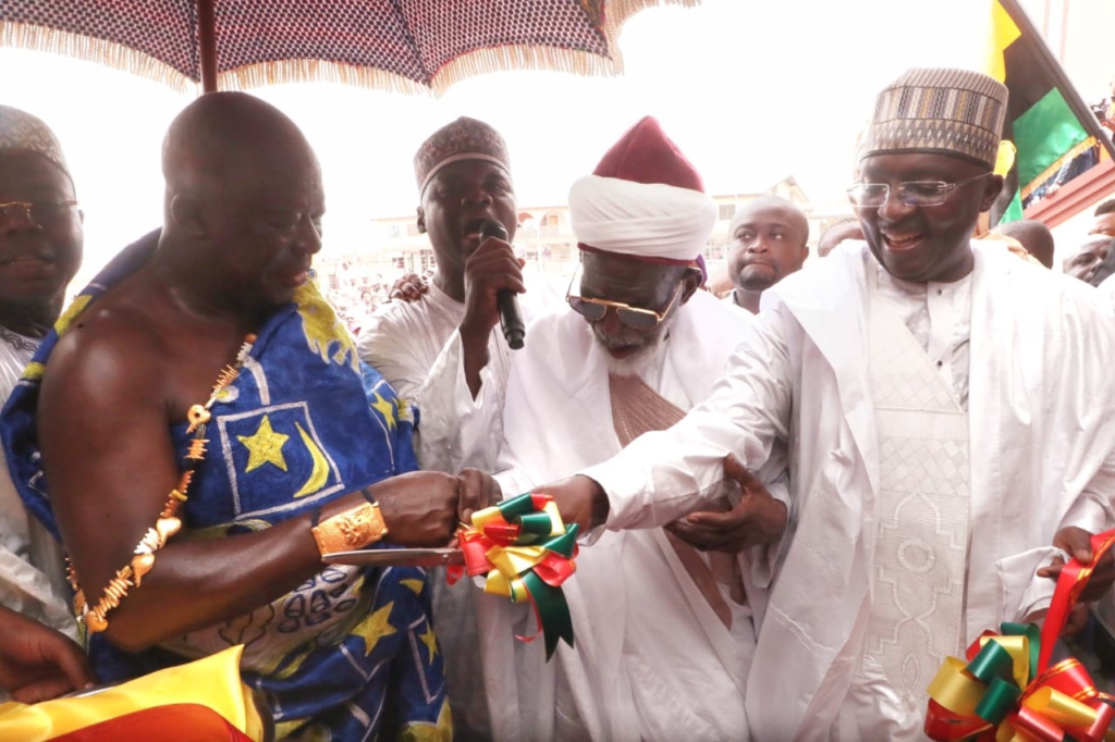 Excitement in Kumasi as Bawumia hands over splendid reconstructed Central Mosque