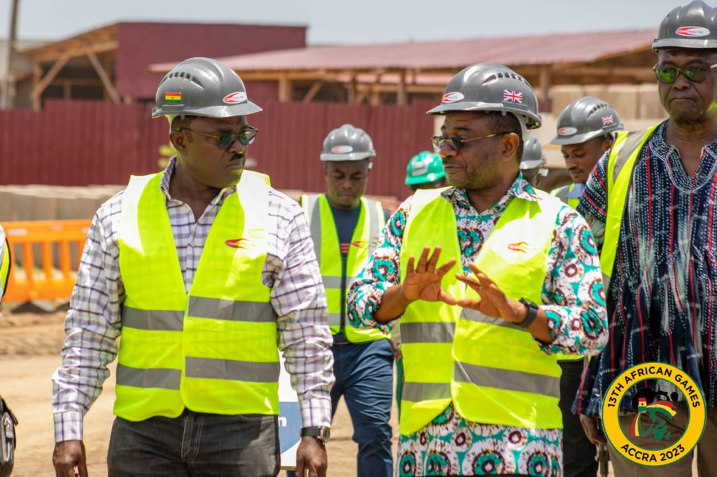 Accra 2023: Parliamentary Sports Select Committee tours facilities for African Games [Photos]