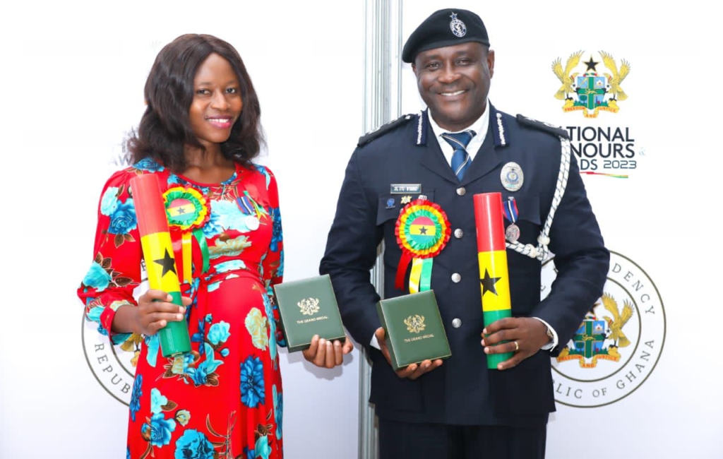 Police congratulate two officers for receiving national award