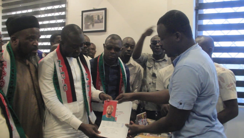 AfCOPS President files nomination to contest Muntaka at Asawase constituency AfCOPS President files nomination to contest Muntaka at Asawase constituency