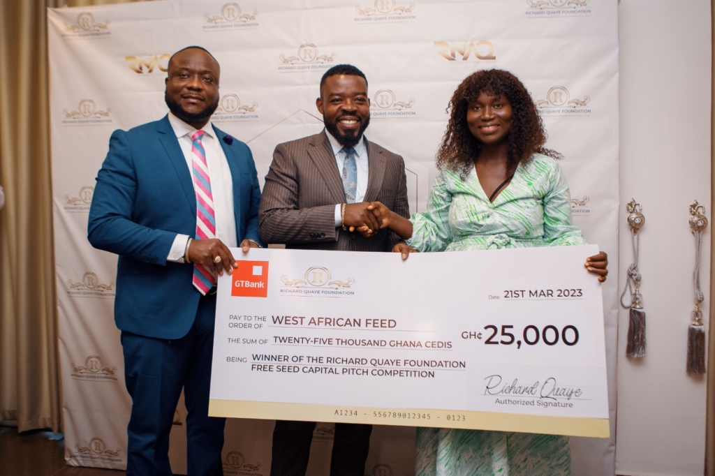 Quick Angels supports 10 entrepreneurs with ¢25,000 each Quick Angels supports 10 entrepreneurs with ¢25,000 each