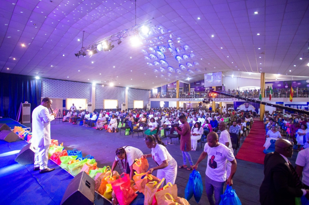 Prophet urges members not to bring offertory to church