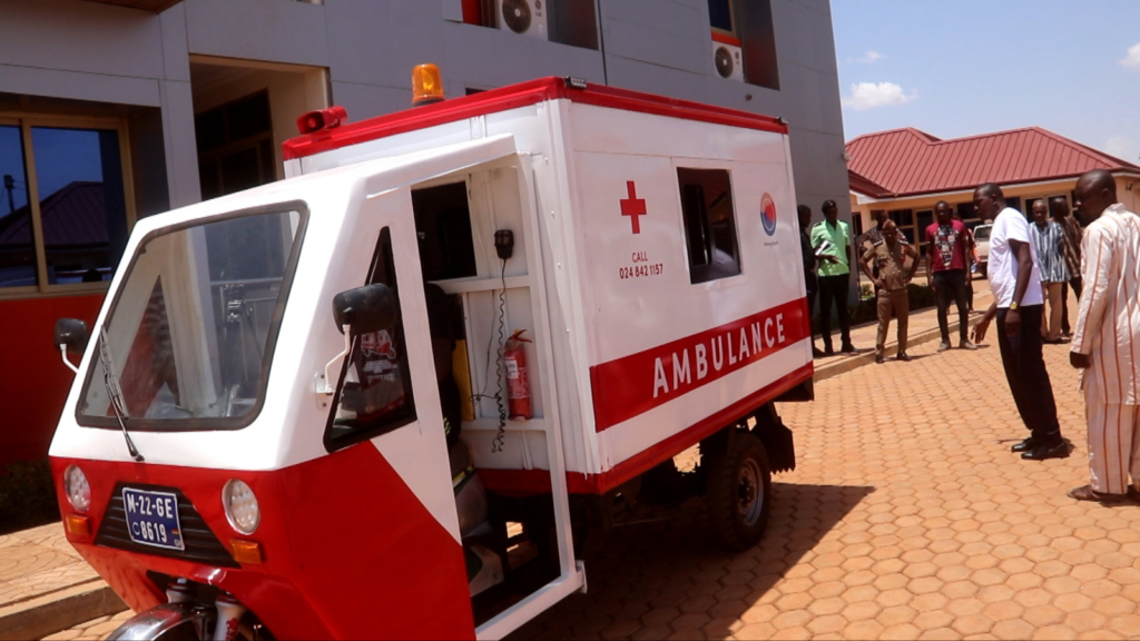 Moving Health donates tricycle ambulances to 5 outlandish communities Moving Health donates tricycle ambulances to 5 outlandish communities