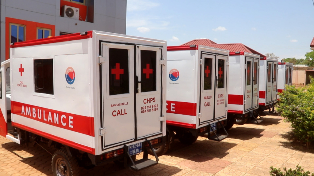 Moving Health donates tricycle ambulances to 5 outlandish communities Moving Health donates tricycle ambulances to 5 outlandish communities