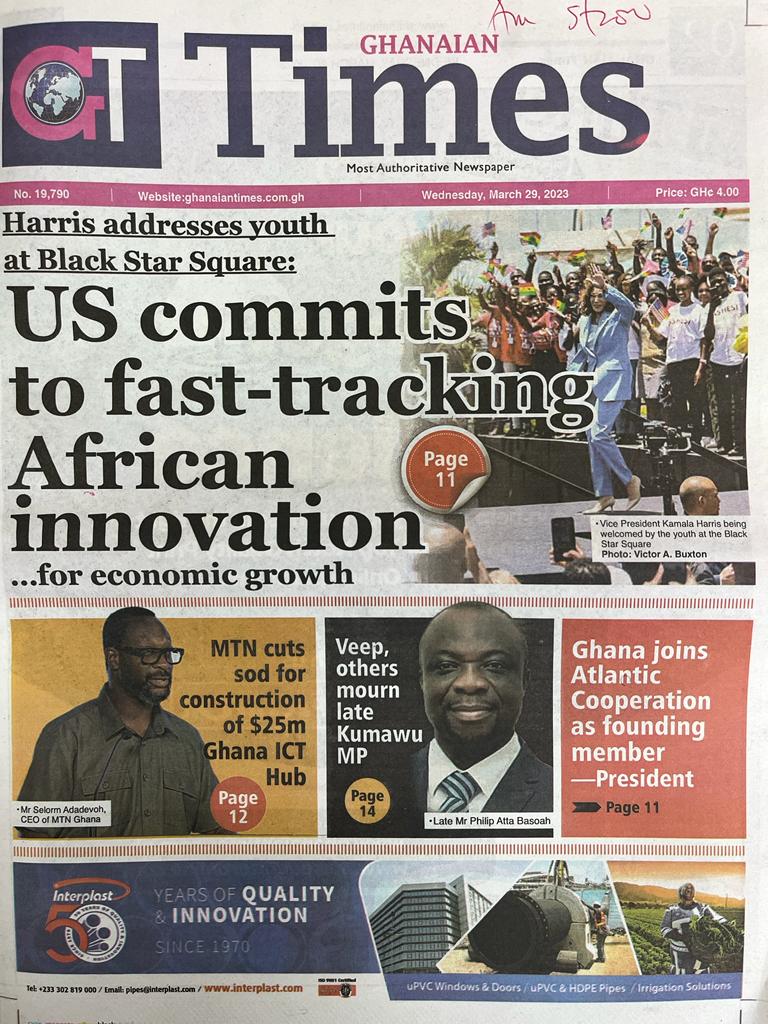 Today's front pages: Wednesday, March 29, 2023 Today's front pages: Wednesday, March 29, 2023