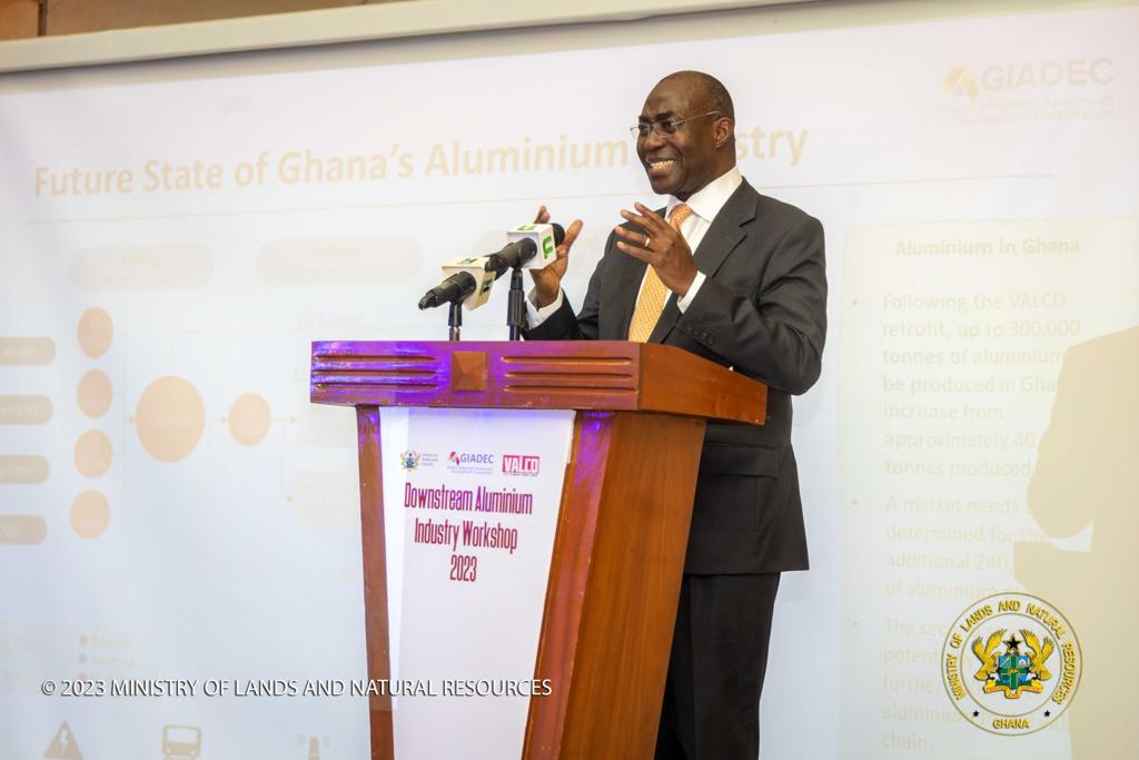 Steps to establish Ghana's Integrated Aluminium Industry on course – Lands Minister Steps to establish Ghana's Integrated Aluminium Industry on course – Lands Minister