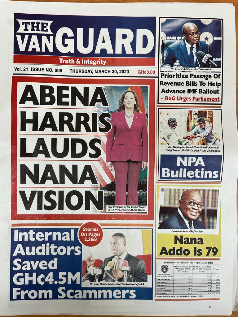 Today's front pages: Thursday, March 30, 2023 Today's front pages: Thursday, March 30, 2023