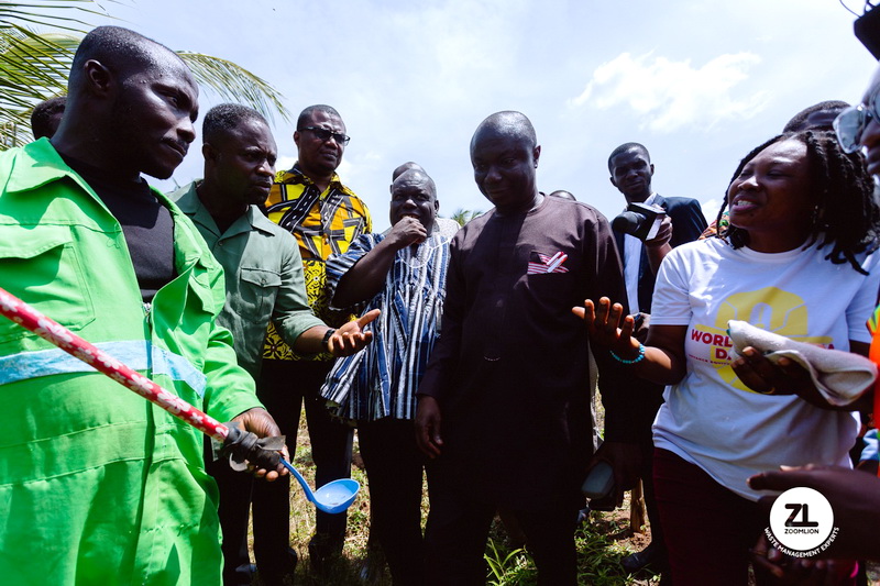 Parliamentary Select Committee on Health tours mosquito breeding grounds in Bono