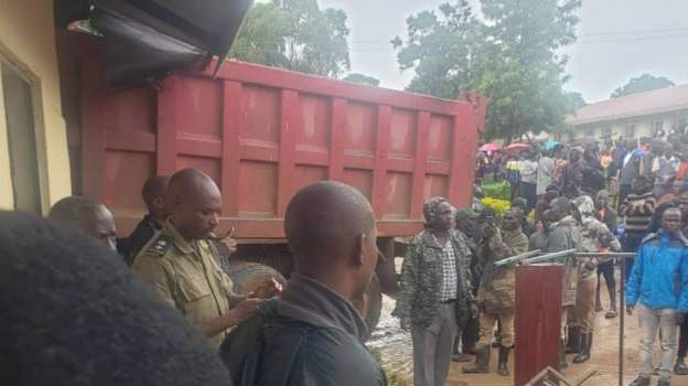 Students die after lorry rams into Uganda classroom