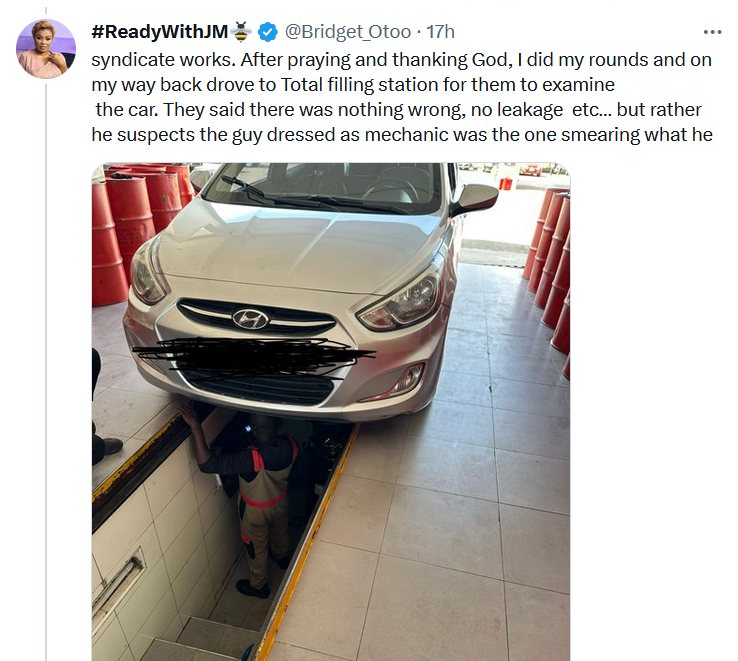 Bridget Otoo's horrifying story of how her car was nearly snatched on Tema motorway Bridget Otoo's horrifying story of how her car was nearly snatched on Tema motorway