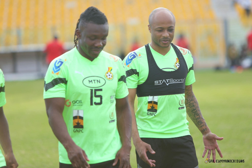 GALARY: Best pictures from Black Stars training at Accra Sports Stadium on Monday